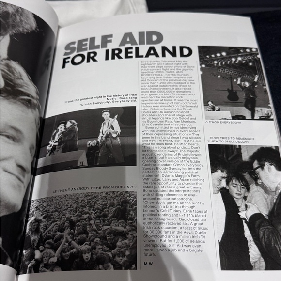 📚 Rare Vintage Early 2000's U2 Propaganda Magazine Cover Art Book - Picture 11 of 16